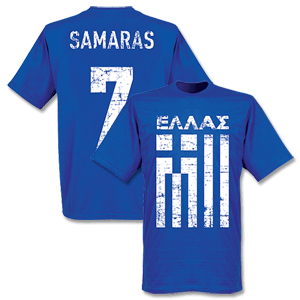 Greece Samaras T-shirt - Royal