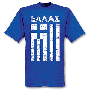Greece Vintage T-shirt - Royal
