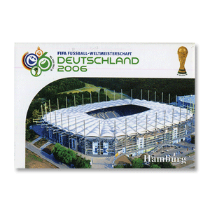 2006 WC Magnet - Hamburg - White - 8x5cm