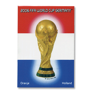 2006 WC Magnet - Holland - 8x5cm