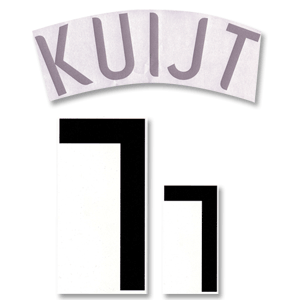 Kuijt 7 06-07 Holland Home Official Name and Number