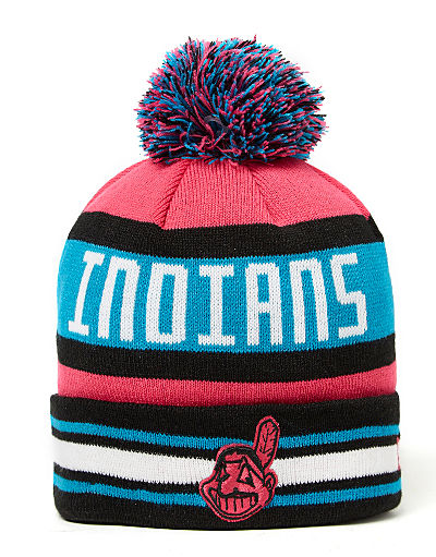 New Era MLB Cleveland Indians The Jake 2 Bobble Hat