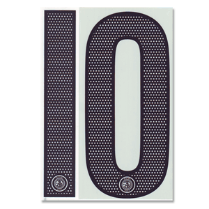 04-05 Inter Milan Away Loose Numbers - Black
