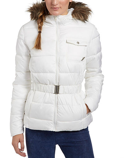 Brookhaven Miranda Belt Padded Jacket