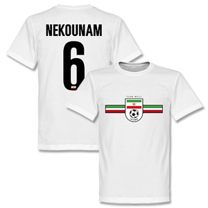 Iran Nekounam Team T-shirt - White