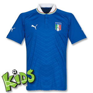 12-13 Italy Home Shirt - Boys