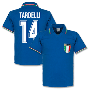 1982 Italy Home Tardelli Retro Shirt