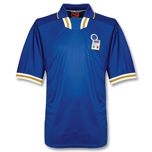96-98 Italy Home Shirt - Players - No Swoosh
