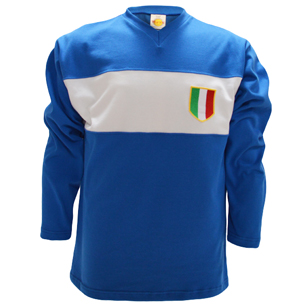 Italy 1954 Retro Football Shirt