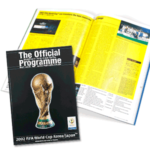 2002 World Cup Official Souvenir Brochure - Japanese/ English Edition