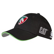 Leicester Tigers Cotton Drill Graphic Cap - fitted Black