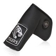 Leicester Tigers Executive Golf Blade Putter Cover and Ball Marker -Black/Silver