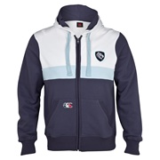 Leicester Tigers Full Zip Hoody - Graystone
