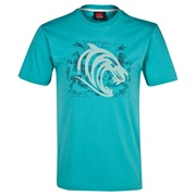 Leicester Tigers Graphic T-Shirt - Baltic Blue