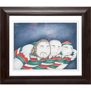 Leicester Tigers Limited Edition Hand Painted Player Image - Framed