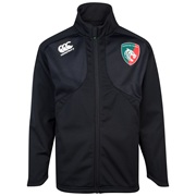 Leicester Tigers Mercury Pro Soft Shell Training Jacket - Junior Grey