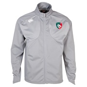 Leicester Tigers Mercury Pro Soft Shell Training Jacket Lt Grey