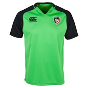 Leicester Tigers Training Pro Jersey - Junior Green