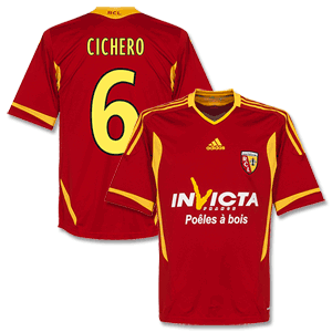 Racing Club De Lens Home Cichero Shrit 2011 2012 (Fan Style)