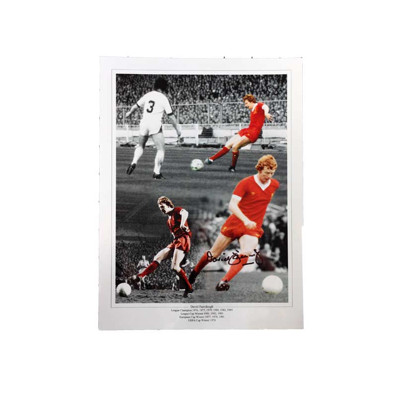 David Fairclough Signed Liverpool Photo