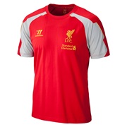 Liverpool Cotton T-Shirt - High Risk Red/Micro Chip