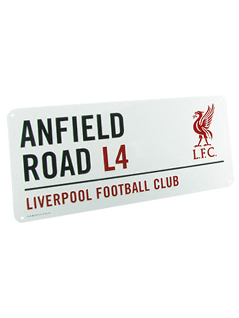 Liverpool FC 'Anfield Road' Street Sign