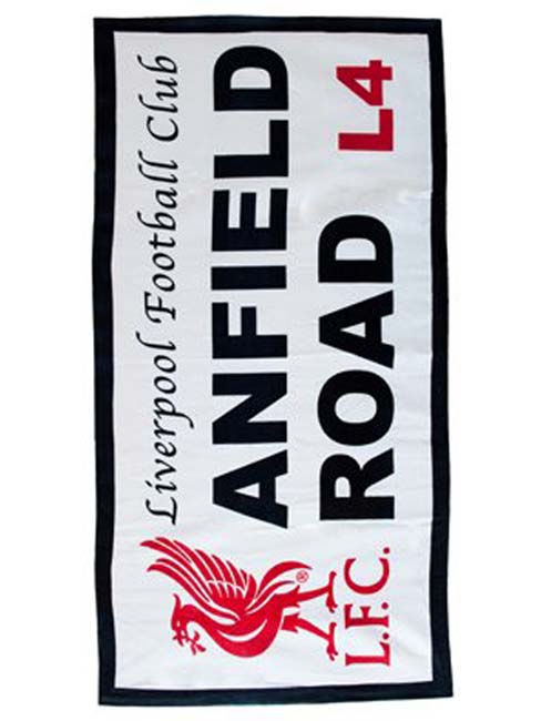 Liverpool FC Street Sign Towel