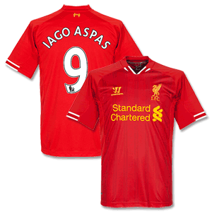 Liverpool Home Aspas Shirt 2013 2014