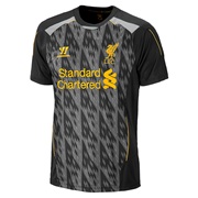 Liverpool Training Jersey - Anthracite/Sliver Filigree