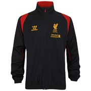 Liverpool Training Presentation Jacket - Black - Youths