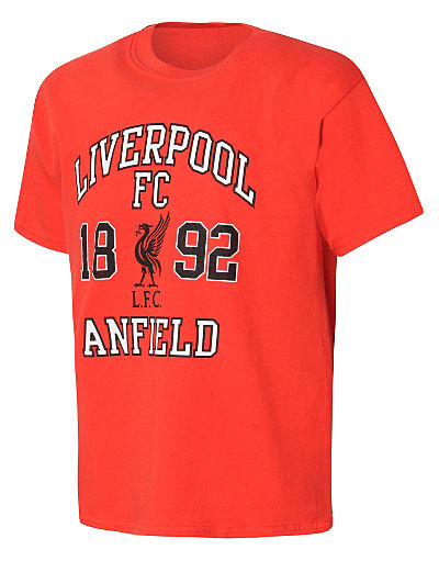 Official Team Liverpool 1892 T-Shirt Junior