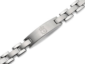 Stainless Steel Liverpool FC Identity Bracelet - 102296