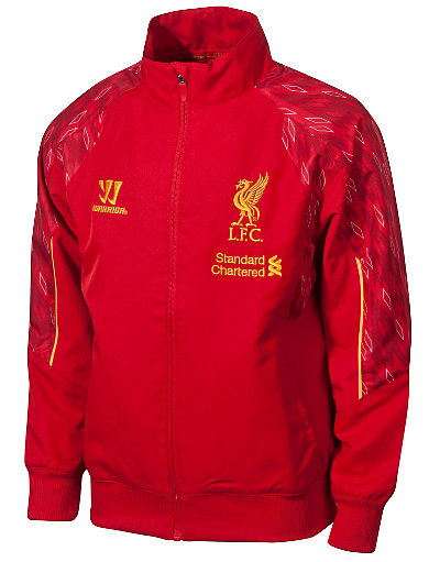 Warrior Sports Liverpool FC Press Jacket Junior