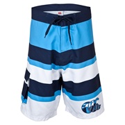 Canterbury Uglies Striped Board Short - Navy/Malibu