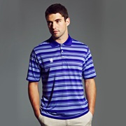 Chelsea Golf ClimaLite Micro Stripe Pol Royal Blue