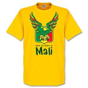 Mali Allez les Aigles T-shirt - Yellow