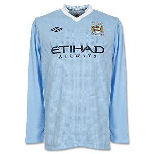 11-12 Man City Home L/S Shirt
