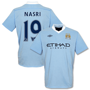 11-12 Man City Home Shirt + Nasri 19