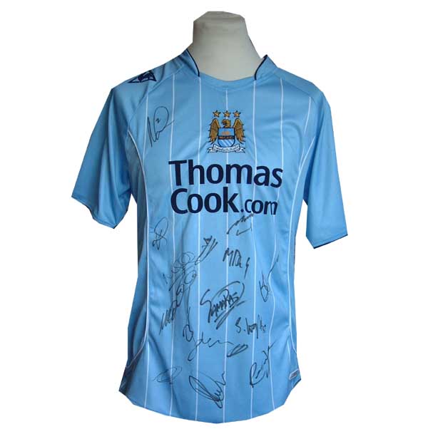 Manchester City - 2006/07 fully signed shirt