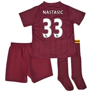 Manchester City Away Infant Kit 2012/13 with Nastasic 33 printing