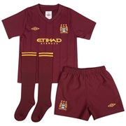 Manchester City Away Infant Kit 2012/13 with Sinclair 11 printing