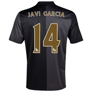 Manchester City Away Shirt 2013/14 - Junior with Javi Garcia 14 printing