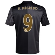 Manchester City Away Shirt 2013/14 with A.Negredo 9 printing