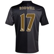 Manchester City Away Shirt 2013/14 with Rodwell 17 printing