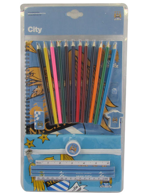 Manchester City FC Ultimate Stationery Set