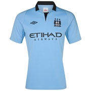 Manchester City Home Shirt 2012/13 - Junior