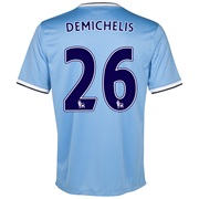 Manchester City Home Shirt 2013/14 with Demichelis 26 printing