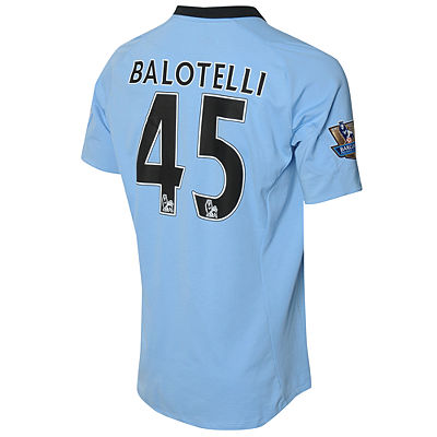 Umbro Manchester City Home Shirt Mario Balotelli