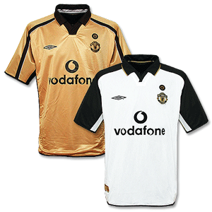 01-02 Man Utd Centenary Shirt - Reversible
