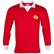 Manchester United 1973 Retro Home Shirt with No 7